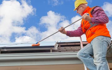 Roud soft wash roof cleaning