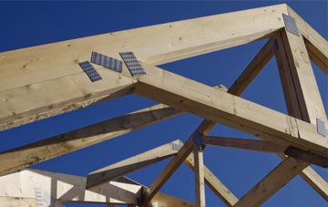 Roud roof trusses for new builds and additions