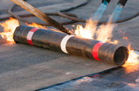 Roud flat roof sealing